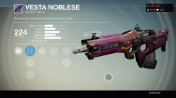 Vesta Noblese, Scout Rifle