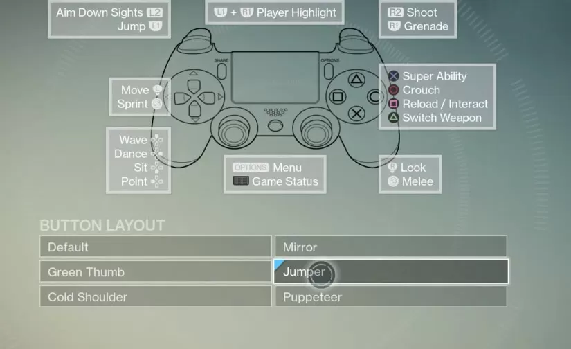 jumper control scheme