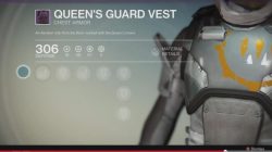 Queen's guard vest