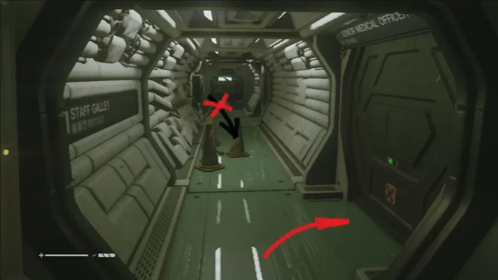 Alien Isolation Investigate Lingards Office for Information