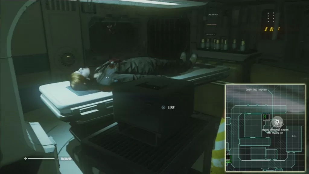 Alien Isolation Trauma Kit Location