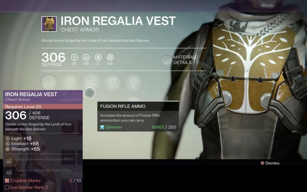 Hunter Iron Regalia Vest