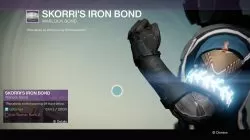 Warlock Skorri's Iron Bond