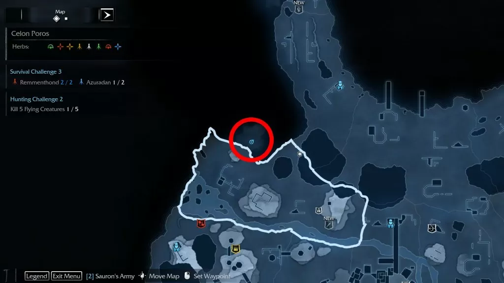 Shadow of Mordor Artifact Celon Poros Medallion Half 1