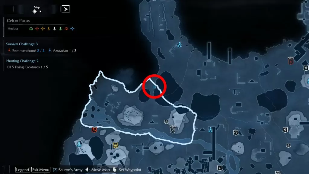 Shadow of Mordor Artifact Celon Poros Medallion Half 2