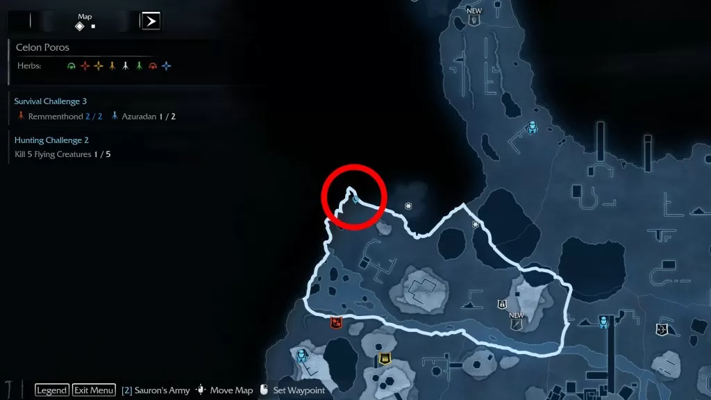 Shadow of Mordor Artifact Celon Poros Ornate Cameo