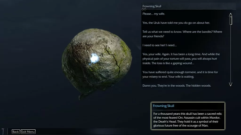 Shadow of Mordor Artifact Nurnen Fishery Mortar and Pestle