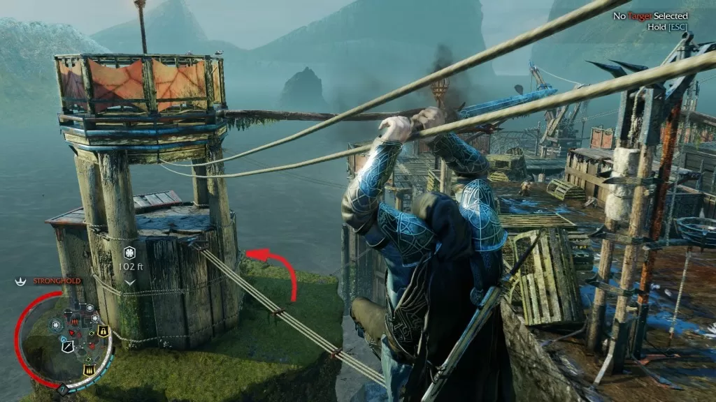 Shadow of Mordor Artifact Nurnen Peninsula Stronghold Orcish Dagger