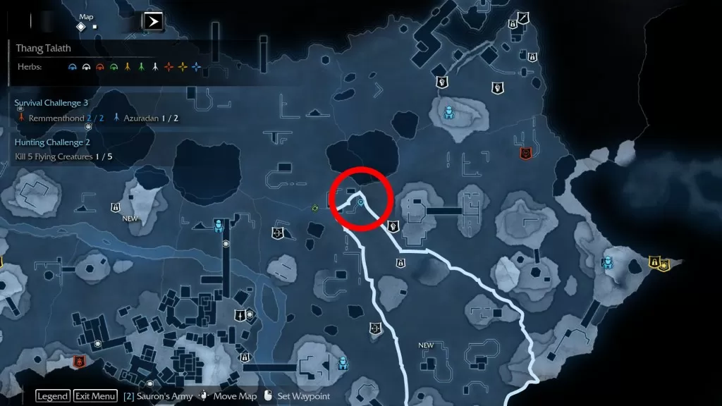 Shadow of Mordor Artifact Thang Talath Torn Banner