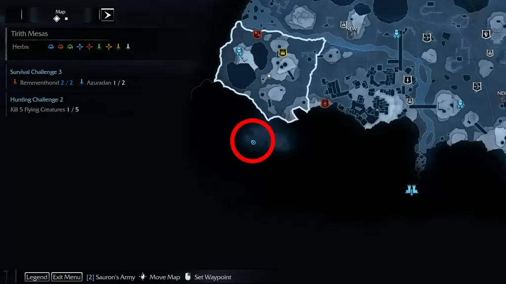 Shadow of Mordor Artifact Tirith Mesas Coded Journal Entry 3