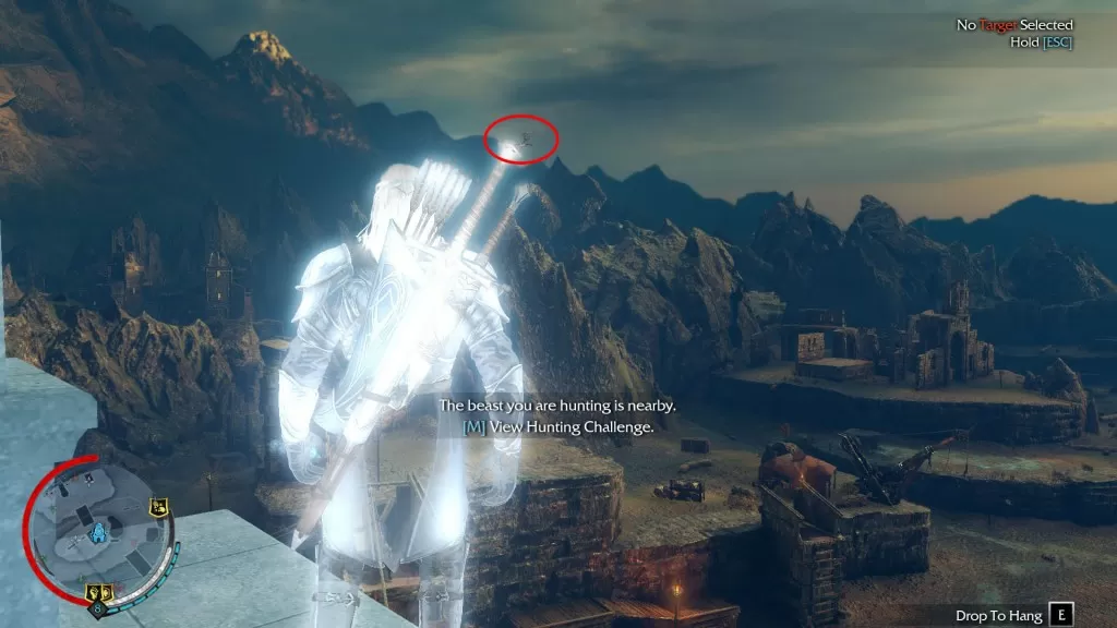Shadow of Mordor Hunting Challenge Kill 5 Flying Creatures