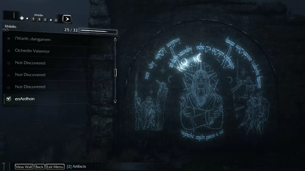 Shadow of Mordor Ithildin Fort Morn