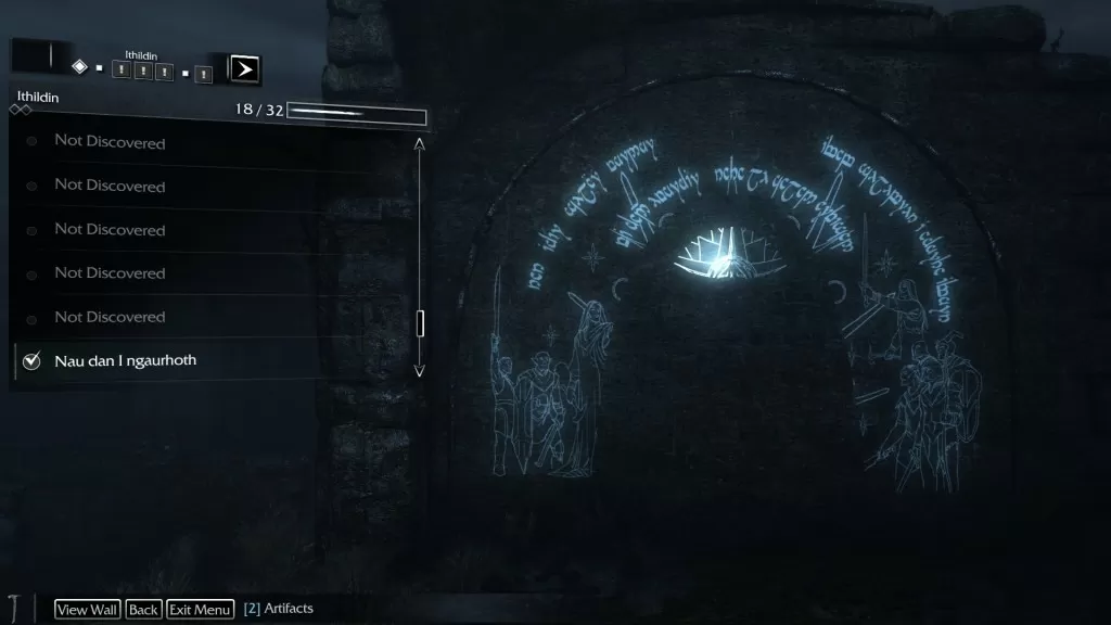 Shadow of Mordor Ithildin Harad Basin
