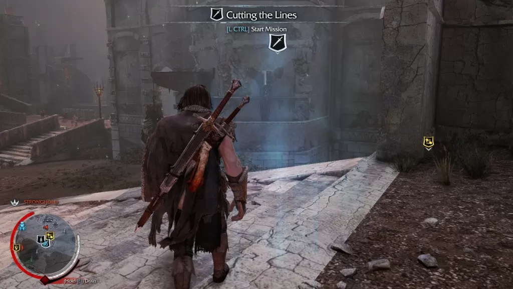 Shadow of Mordor Sword Legend Cutting the Lines