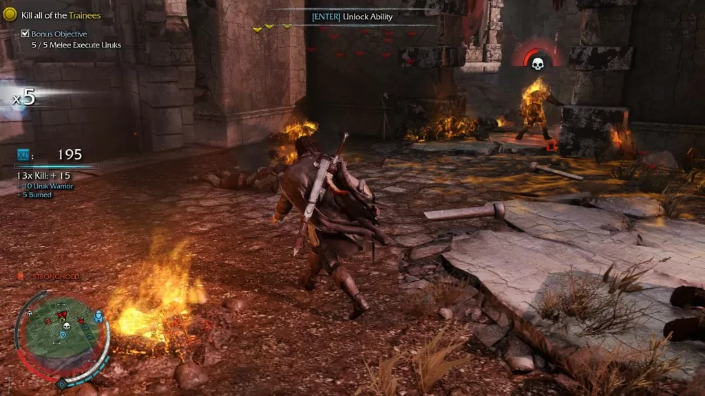 Shadow of Mordor Sword Legend Cutting the Lines