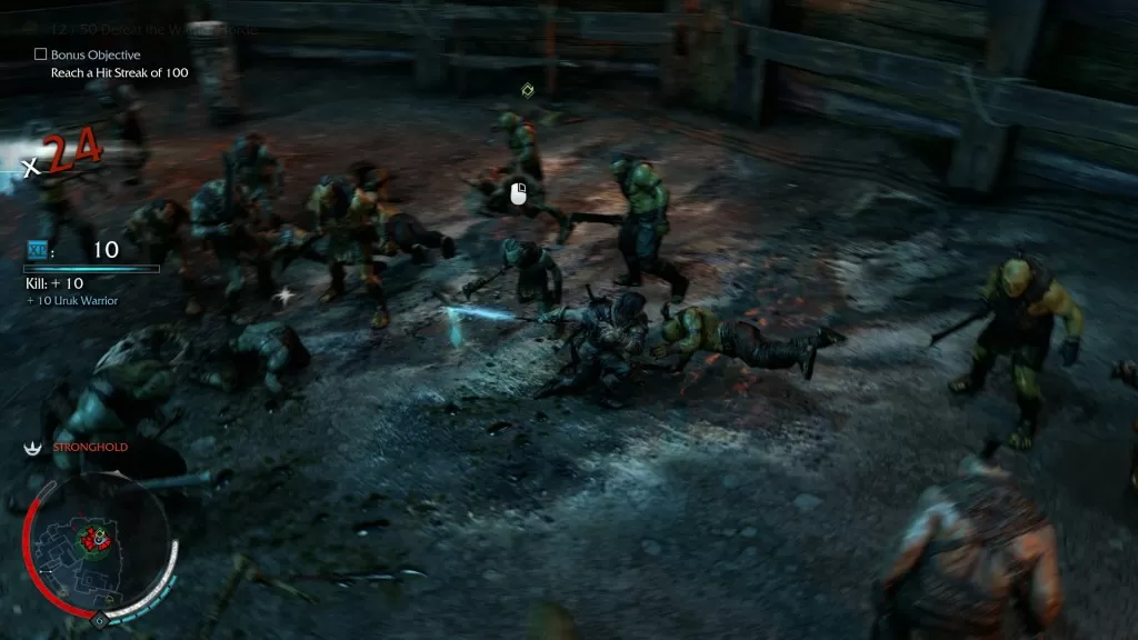 Shadow of Mordor Sword Legend Into the Pit