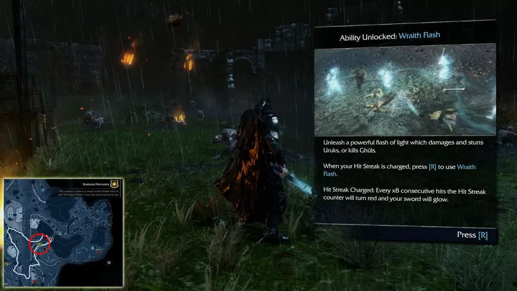 Shadow of Mordor Sword Legend Nameless Things