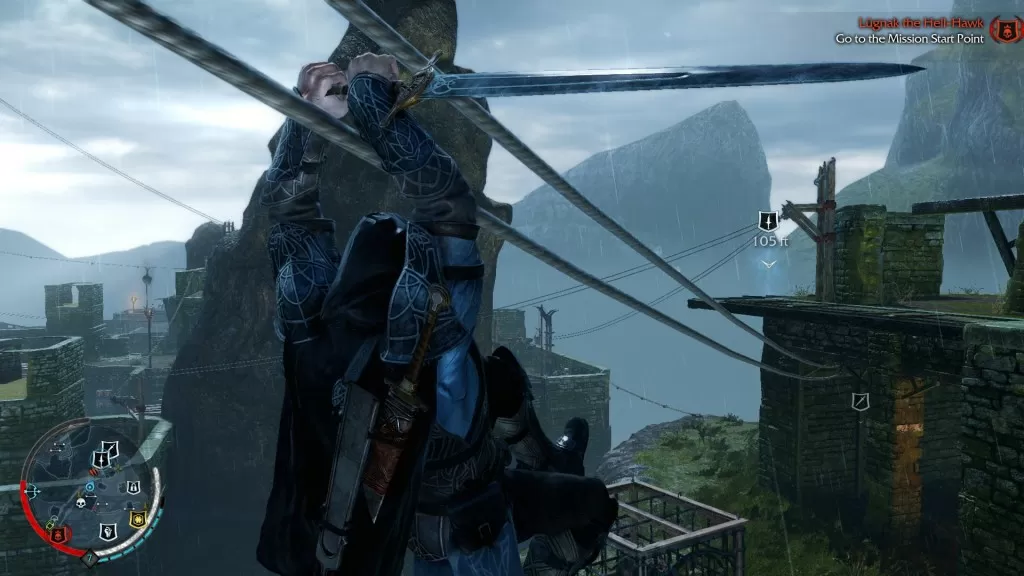 Shadow of Mordor Sword Legend The Darkness Within
