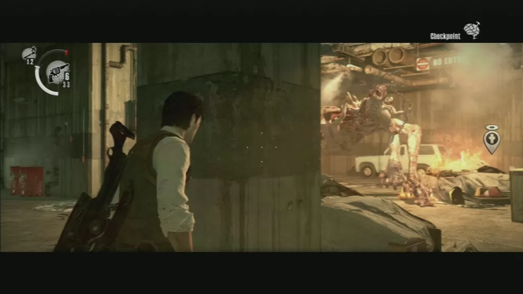 The Evil Within Chapter 10 Parking Lot Big Monster