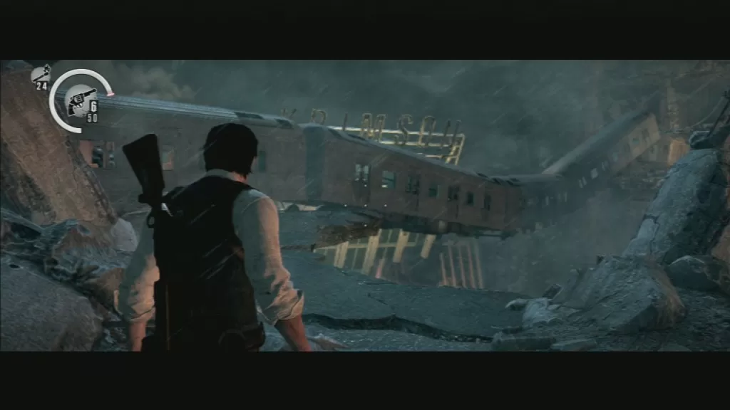 The Evil Within Chapter 14 Subway Train Bridge