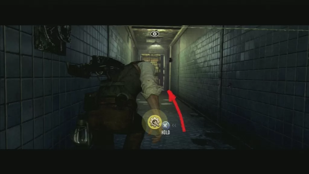The Evil Within how to escape from 6 leg creature