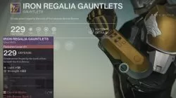 Titan Iron Regalia Gauntlets