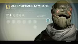 destiny achlyophage symbiote