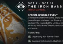 destiny iron banner event