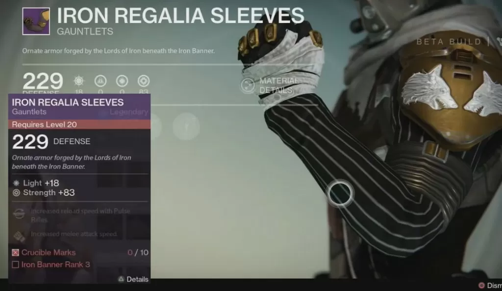 hunter iron regalia sleeves