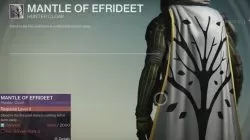 hunter mantle of efrideet