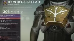 titan iron regalia plate