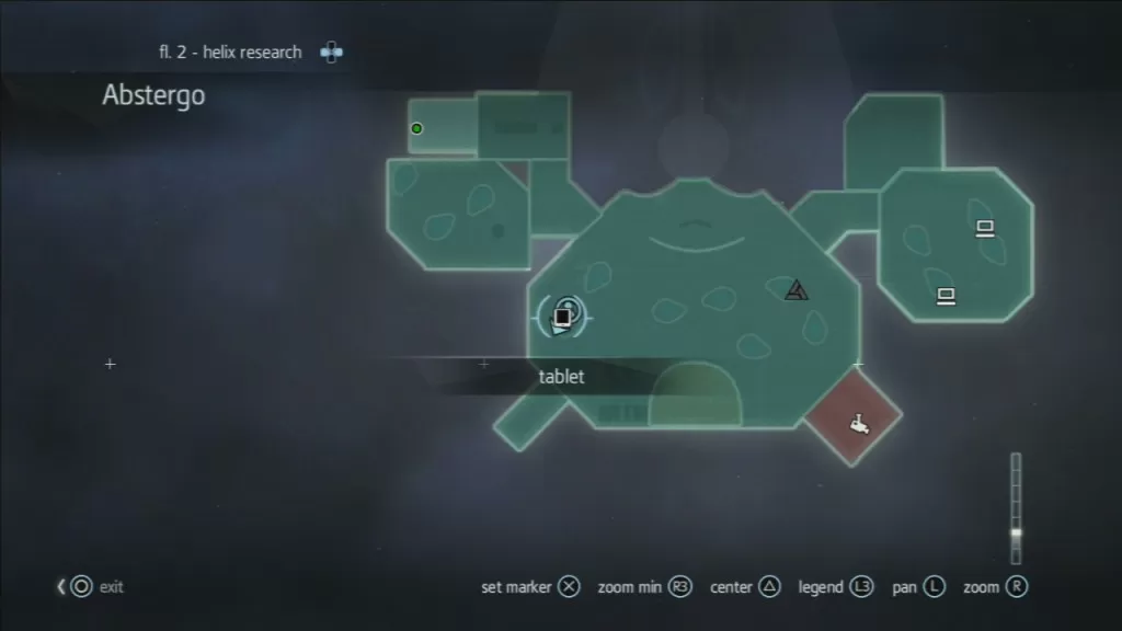 Assassin's Creed Rogue Tablet Document 08 Location Image