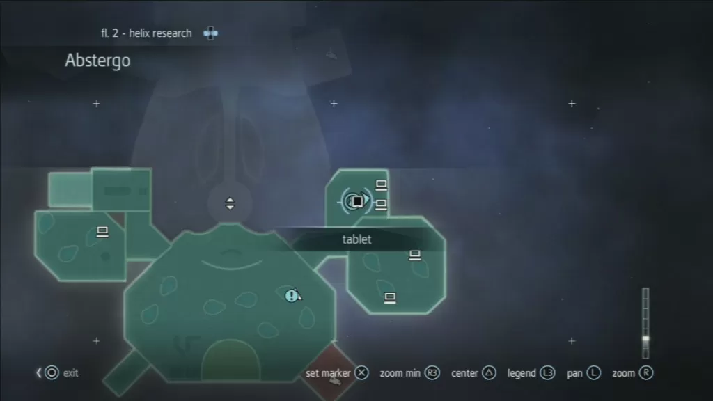 Assassin's Creed Rogue Tablet Document 05 Location Image