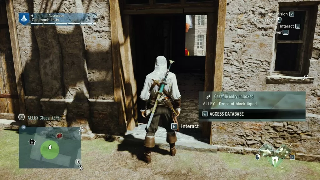 AC Unity A Dash of Poison Alley Clues