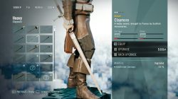 AC Unity Claymore Heavy Weapon