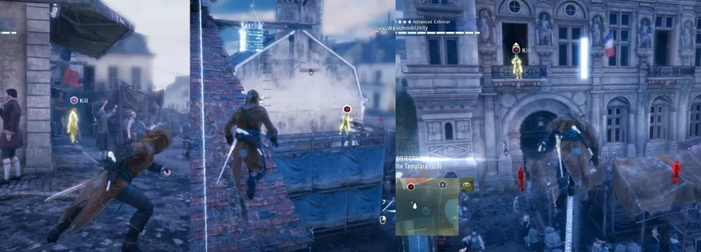 AC Unity Heads will Roll Kill the Templars Objective