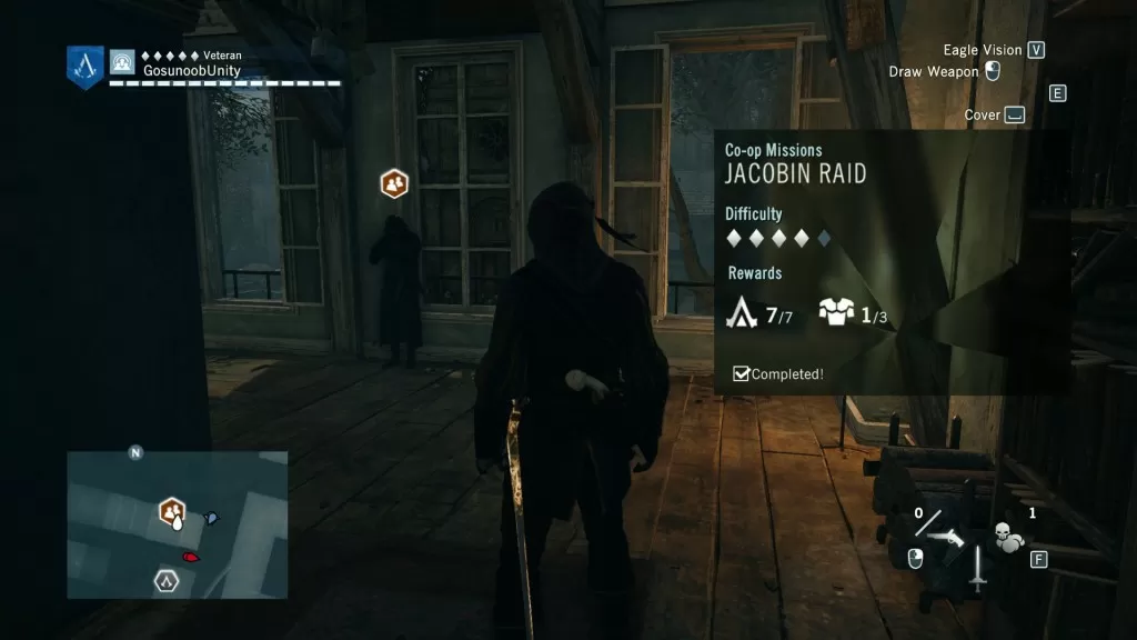 AC Unity Jacobin Raid Co-op Mission