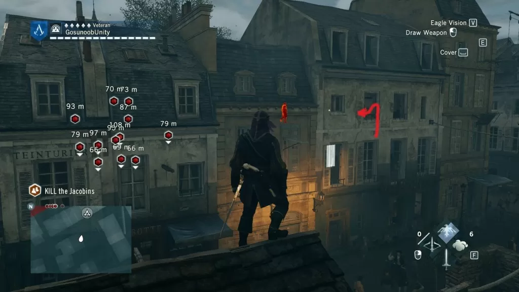 AC Unity Jacobin Raid Co-op Mission Sync Point