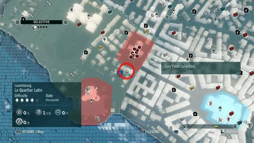 AC Unity Jacobin Raid Co-op Mission Sync Point