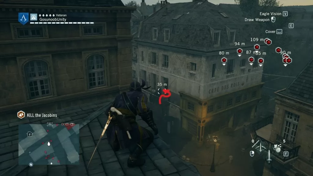 AC Unity Jacobin Raid Sync Point Location