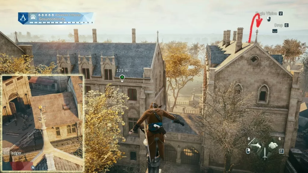 AC Unity Les Enrages Co-op Mission Sync Point