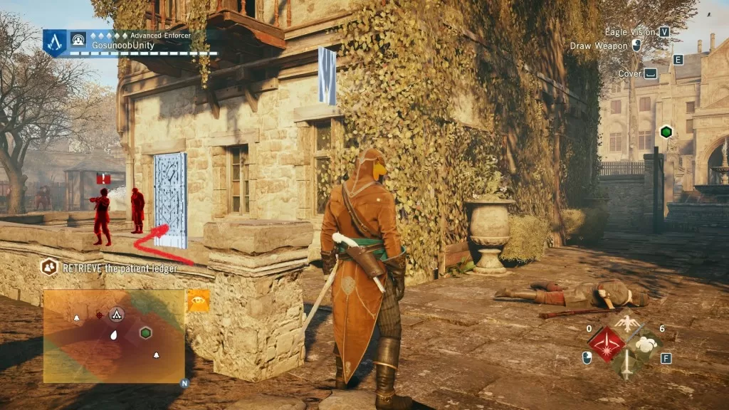 AC Unity Les Enrages Fourth Sync Point