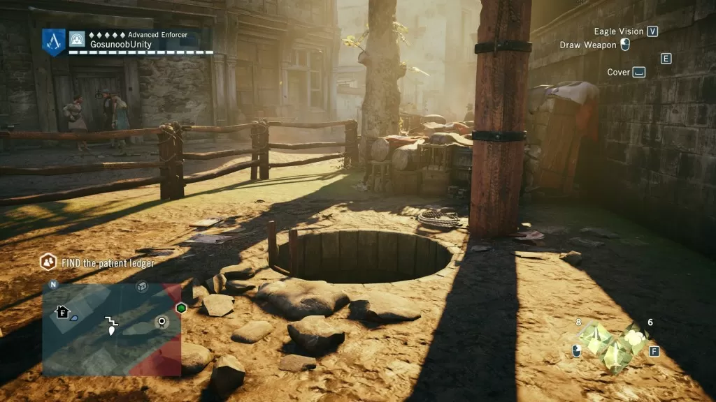 AC Unity Les Enrages Third Sync Point