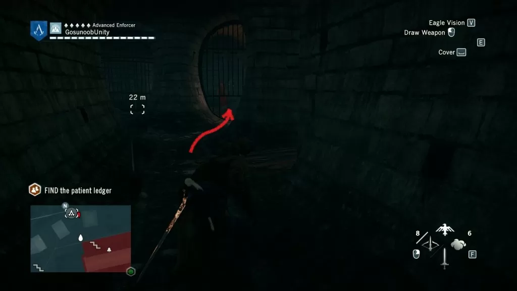 AC Unity Les Enrages Third Sync Point