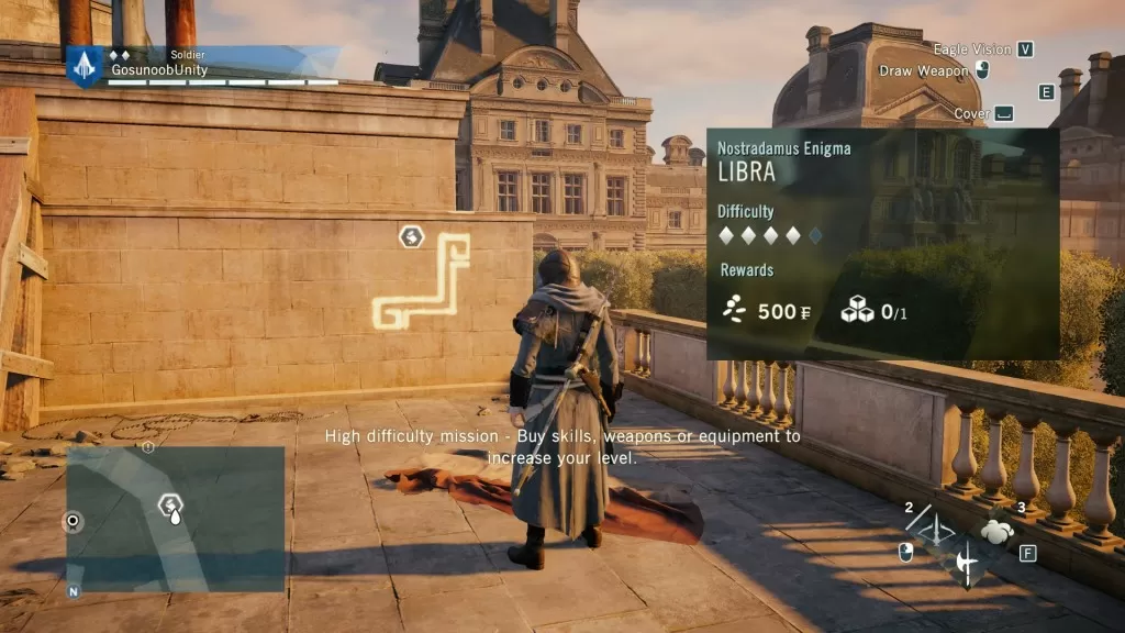 AC Unity Libra Nostradamus Enigma