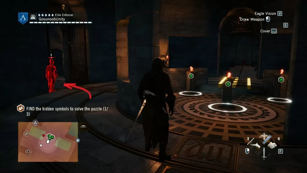 AC Unity Moving Mirabeau Fifth Sync Point Location