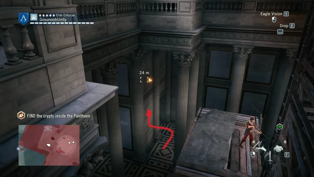 AC Unity Moving Mirabeau Third Sync Point