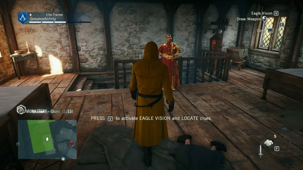 AC Unity Murder Foretold Clue Location