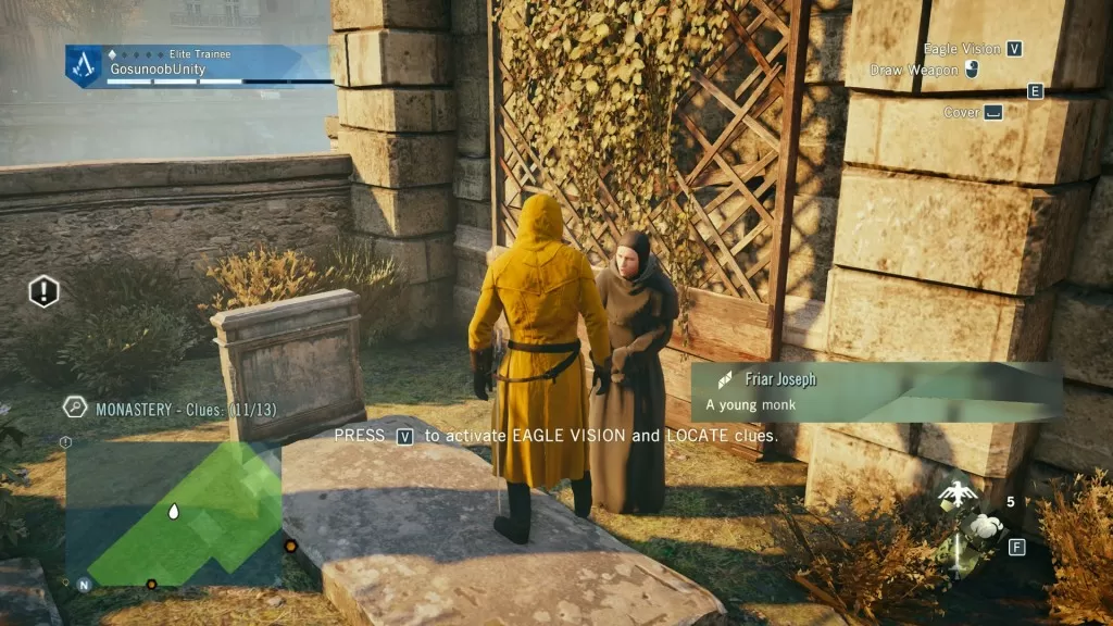 AC Unity Murder Foretold Clue Location