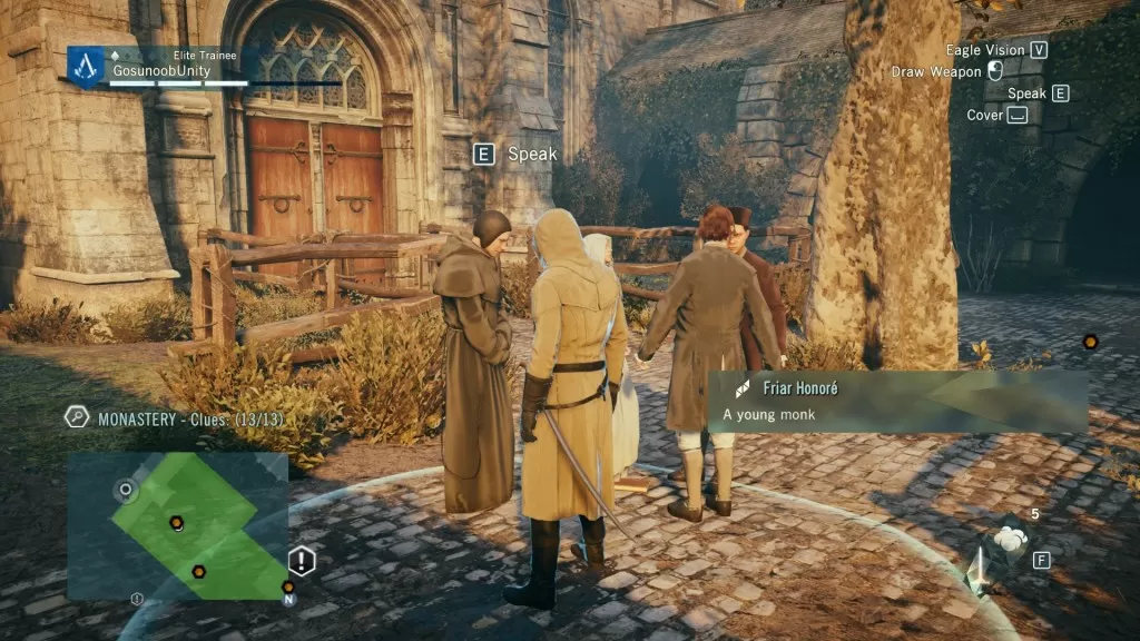 AC Unity Murder Foretold Clue Location